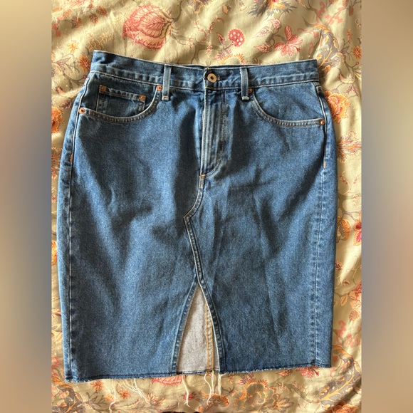 Rag & Bone Suji Denim Skirt - Picture 3 of 6